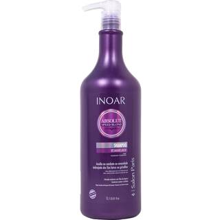 INOAR Absolut Speed Blond Shampoo til blond hår til at neutralisere gule toner 1000 ml - 1000 ml