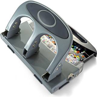 Officemate 609668 Officemate Deluxe 3-hullers punch 45 ark kapacitet s?lv (90100)