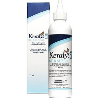 Keralyt 5 Anti-Skælshampoo - Maksimal styrke 5% salicylsyre til opbygning af hovedbunden, skæl, psoriasis og seboreisk dermatitis (177 ml)