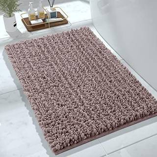 Yimobra Original Luxury Chenille Bath Mat 36.2 x 24 tommer blød lurvet og behagelig superabsorberende og tyk ikke-skridsig maskine, der er vaskba