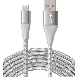 Anker 551 USB-A to Lightning Cable (1.8m/3m) Silver / 3m