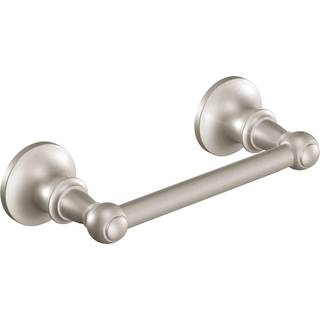 Moen Vale DN4408BN - Dobbeltsøjle Drejbar Toiletpapirholder - Børstet nikkel finish