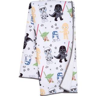 Lambs & Ivy Star Wars Classic Fleece Baby T?ppe-Yoda/Darth Vader/R2-D2/C-3PO