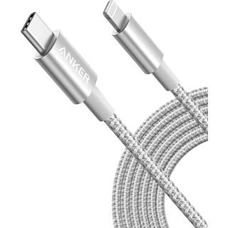 Anker 331 USB-C to Lightning Cable Silver / 10ft