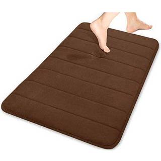 Yimobra hukommelsesskum bademåt stor størrelse 31,5 ved 19,8 tommer behagelig blød super vandabsorptionsmaskine vask ikke-glide tyk lettere at tø