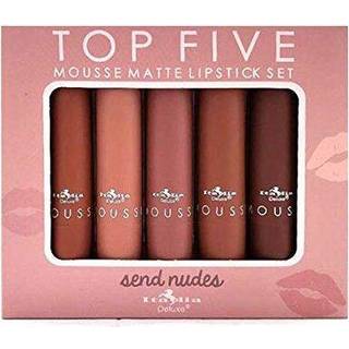 Italia deluxe top fem mousse matte l?bestift s?t send n?genheder