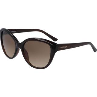 Calvin Klein CK19536S 210 55 Solbriller Kvinder Brun - Crystal Brown - 55mm