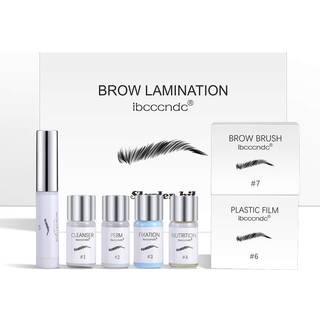 Brow Lamination Kit Professional Eyebrow Lift Kit Eyebrow Pomade - Let at bruge Langvarig perfekt til fyldigere rodet nedadgående øjenbryn Makeup