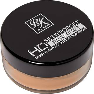 Ruby Kisses Loose Setting Powder 0,4 oz V?gtl?s glat Mattifying Finish og Shine Control Pure Silica Mineral Powder (Rich)