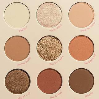 Colourpop Nude Mood Shadow Palette - Brown & Copper Palette med metallisk og mat finish - Makeup med høj pigment med en langvarig formel (0,3 oz)