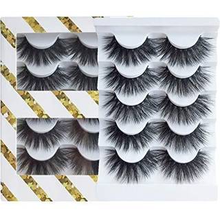 Jimire High Volume False Eyelashes Fluffy 3D Lashes Pack 5 Par
