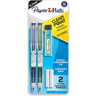 Paper Mate Clearpoint Break-resistente mekaniske blyanter 0,7 mm Hb 2 bly