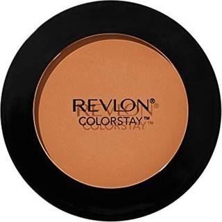Revlon Powder Foundation Colorstay Face Makeup Longwearing Oil Free-Fragrance Gratis ikke-komedogen cappuccino (410)