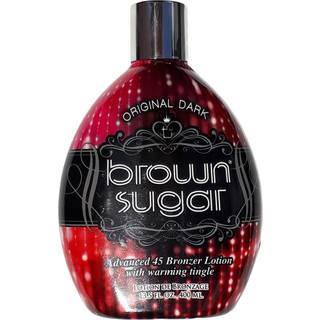 Tan Incorporated - Brown Sugar ORIGINAL DARK Advanced 45 Bronzer med Varmende Tingle Tanning Lotion 13,5 oz.