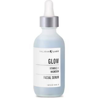 Valjean Labs Ansigtsserum Glow - C-vitamin + Magnesium til glød, ensartet hudtone og forebyggelse af rynker - Parabenfri, Ikke testet på dyr