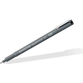 Staedtler Pigment Liner 0,5 mm sort [pakke med 5] (60480-PK5)