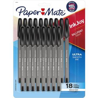 Paper Mate Inkjoy 100st Ballpoint Pens Medium Point (1,0 mm) Sort 18 t?lling