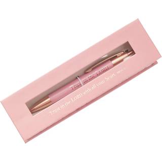 Christian Art Gifts Women's Remutable Ballpoint Skrift Pen I tilf?lde: Tillid til Herren - Ordsprogene 3: 5 Inspirerende bibelvers med lomme klip