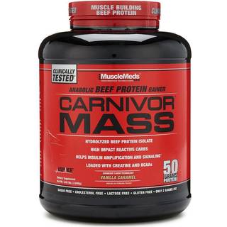 MuscleMeds - Carnivor Mass, Chokolade Jordnøddesmør - 2744g