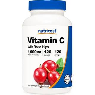 Nutricost – Vitamin C med Hyben Kapsler 120 stk