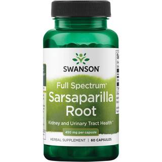 Fuldspektret Sarsaparillarod, 450 mg - 60 kapsler