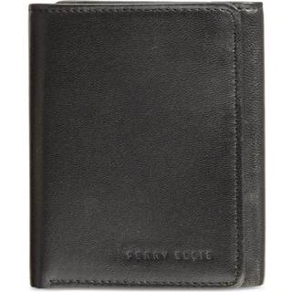 Perry Ellis Men's Perry Ellis Portfolio Gramercy Slim Trifold Wallet Black One St?rrelse
