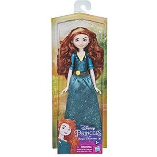 Disney Princess Royal Shimmer Merida Doll Fashion Doll med nederdel og tilbeh?r Leget?j til b?rn i alderen 3 og op