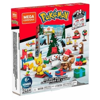 Mega Construx Pokemon Holiday Calendar Advent Kalender Bygningss?t