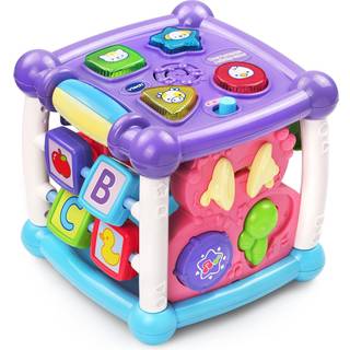 Vtech travle elever aktivitet terning 5 sider af leg lilla