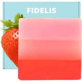 Fidelis Yoni Soap Bar (2 Pack) 3,5 Oz Ph Balanced V Clean Natural Feminine Wash (Strawberry)