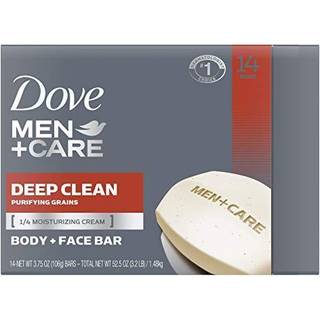 Dove Men+Care Men's Bar Soap Mere fugtgivende end Bar Soap Dybrens vasker effektivt vk Bakterier nrer din hud 3,75 oz 14 barer