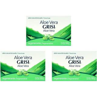 6PK - Aloe Vera Soap - Jabon de S? Vila - Grisi (3,5 oz. X 6 enheder)