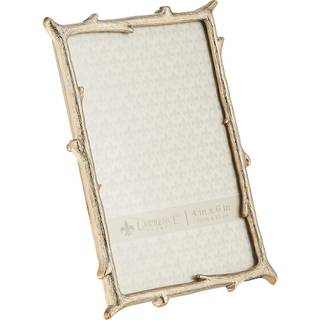 Lawrence rammer 4x6 Gold Metal Natural Branch Design Picture Frame