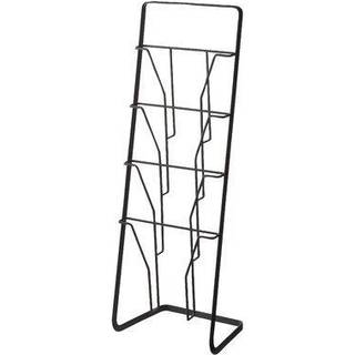 Yamazaki Magasinholder - Sort - 25cm x 18cm x 71cm - Thora