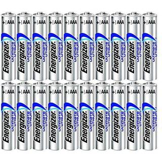 Energizer Ultimate Lithium L92 / AAA B2B Batterier (20 Stk. Pakning)