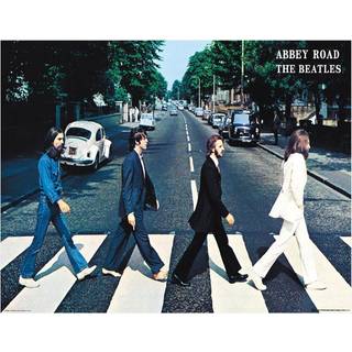 Trends International Beatles-Abbey Road Wall-plakat 22.375 """" X 34 """" Uframtet version Sovev?relse
