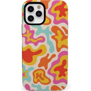 Casely iPhone 14 Pro Max Case | Tropisk farve Splash | Abstract Retro Girly | Kompatibel med MagSafe