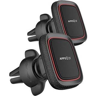 Apps2Car 2 pakker magnetisk telefonbil Mount i biltelefonholder Air Vent Magnetic 6 N52 Magneter Universal Mobile Phone Indehavere til biler til