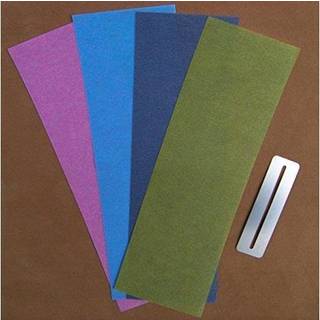 Rosette guitar fret poleringskit- det utimerede fret reng?ringssystem med 4 kvaliteter af kvalitetspoleringsklude