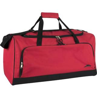 55 liter 24 tommer lette lærred duffle tasker til mænd og kvinder til at rejse i gymnastiksalen og som sportsudstyrspose/arrangør (rød 1)