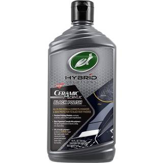 Turtle Wax 53448 Hybridopl?sninger Keramisk akryl sort polering og voks Formuleret til sort bilmaling fjerner overflade ridser og hvirvler m?rker