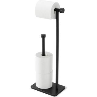 Cappa fritstående toiletrulleholder - sort