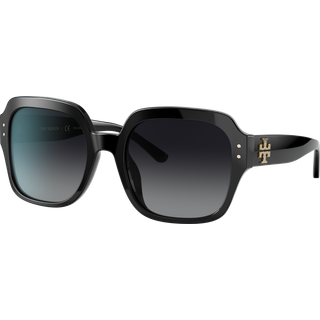 Tory Burch TY7143U Polarized 1326T3 56 Solbriller Kvinder Black - Black - 56mm