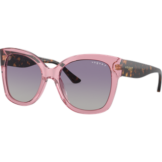 Vogue Briller VO5338S Polarized 28368J 54 Solbriller Kvinder Lyserød - Transparent Rose - 54mm