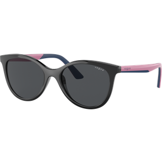 VOGUE EYEWEAR Børn VJ2013 W44/87 Solbriller Injiceret Sort Grå Sommerfugl Normal