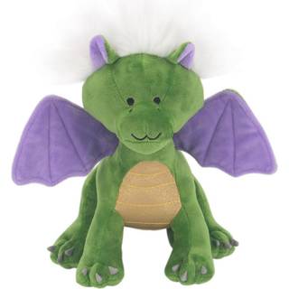 Lams & Ivy Dragon Plush Green/Purple Fyld Animal Toy - Gus