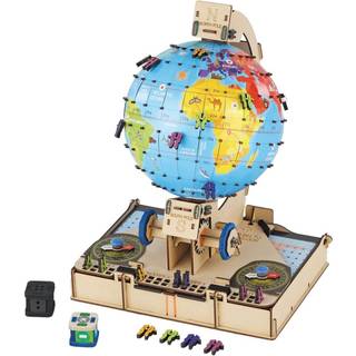 Smartivity Globe Explorer Wooden Model Engineering STEM L?ringsleget?j til b?rn i alderen 8 ?r og op