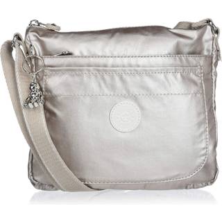 Kipling Women's Sebastian Crossbody Super Light Holdable Messenger Shoulder Bag Metallic Glow