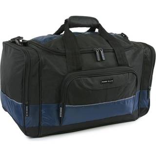 Perry Ellis 22 """" Business Duffel Bag Black/Navy One St?rrelse