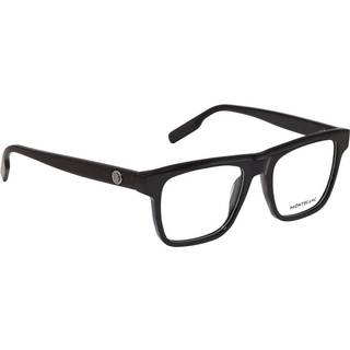 Montblanc MB0203O 001 52 Briller Mænd Black - Black - 52mm